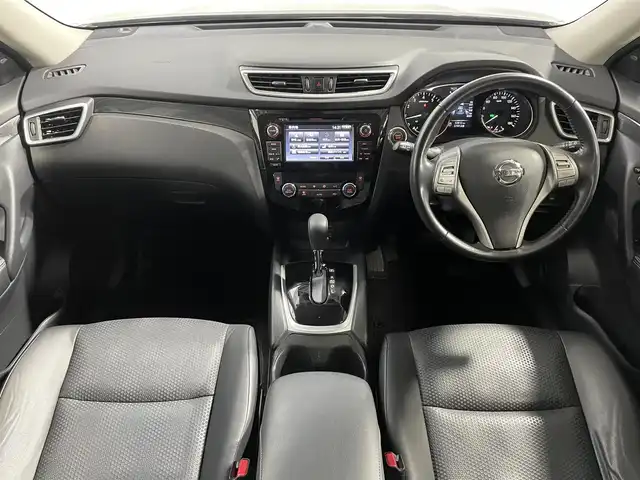 日産 エクストレイル 20X 大阪府 2017(平29)年 5.3万km ダイヤモンドブラック 黒革シート 純正ナビTV 360カメラ デジタルインナーミラー シートヒーター 電動リアゲート クルーズコントロール 衝突軽減ブレーキ レーンアシスト ブラインドSM 前後ドライブレコーダー ETC