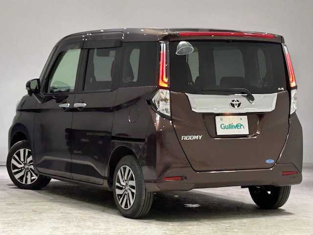 トヨタ ルーミー カスタムG 宮城県 2023(令5)年 2.5万km プラムブラウンパールクリスタルシャイン ワンオーナー/スマートアシスト/・衝突回避支援ブレーキ機能/・車線逸脱警報機能/・先行者発進お知らせ機能/・アダプティブドライビングビーム/・コーナーセンサー/・標識認識機能/・前者速追従機能付きアダプティブクルーズコントロール/純正ナビ/・バックカメラ/・Bluetooth/CD/・フルセグTV/オートブレーキホールド/電動パーキング/両側パワースライドドア/ビルトインETC/プッシュスタート/スマートキー/LEDヘッドライト/オートライト/フォグランプ/純正アルミホイール/純正フロアマット/ドアバイザー/電動格納ミラー