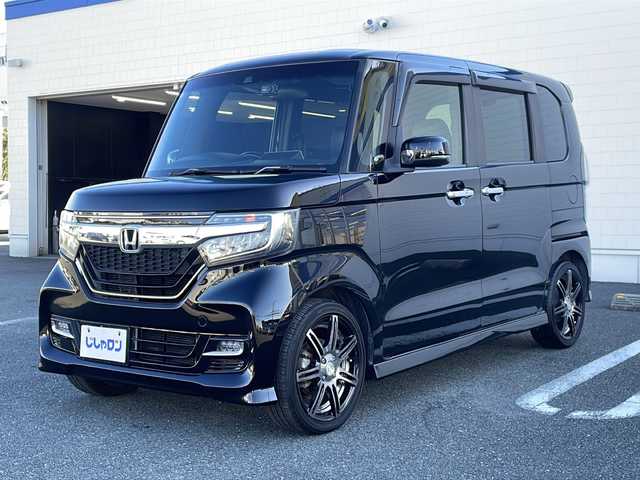 ホンダ Ｎ ＢＯＸ カスタム G L ターボ ホンダセンシング 熊本県 2018(平30)年 9.5万km クリスタルブラックパール (株)IDOMが運営する【じしゃロン熊本店】の自社ローン専用車両になります。こちらは現金またはオートローンご利用時の価格です。自社ローンご希望の方は別途その旨お申付け下さい　/社外ナビ（CN-RX04D）/バックカメラ/フルセグテレビ/Blu-ray/DVD/CD/Bluetooth接続/両側パワースライドドア/ハーフレザーシート/コーナーセンサー/クルーズコントロール/LEDヘッドライト/オートライト/スマートキー