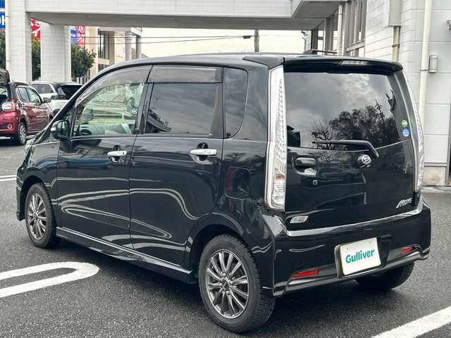 ダイハツ ムーヴ カスタム X LTD 東京都 2014(平26)年 7.1万km ブラックマイカメタリック 純正ナビ/バックカメラ/CD/AUX/USB/純正フロアマット/オートライト/LEDヘッドライト/社外アルミR14/前後ドライブレコーダー/パワーステアリング/パワーウィンドウ/スマートキー/取扱説明書/保証書