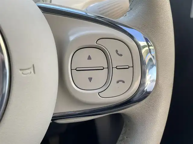 フィアット ５００ 1．2 ポップ 愛知県 2016(平28)年 4.3万km ビアンコ・ガーラ リモコンキー/社外ナビ/フルセグTV/BT/USB/ETC/社外14インチAW/ステアリングスイッチ/純正フロアマット/純正ホイールキャップ付きスタッドレス4本車載/取説、保証書