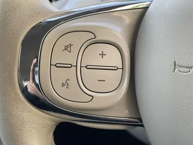 フィアット ５００ 1．2 ポップ 愛知県 2016(平28)年 4.3万km ビアンコ・ガーラ リモコンキー/社外ナビ/フルセグTV/BT/USB/ETC/社外14インチAW/ステアリングスイッチ/純正フロアマット/純正ホイールキャップ付きスタッドレス4本車載/取説、保証書