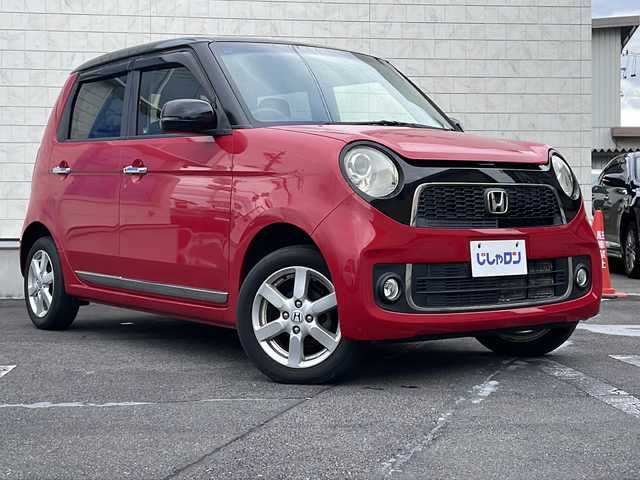 ホンダ Ｎ ＯＮＥ プレミアム Lパッケージ 長野県 2013(平25)年 9.5万km ミラノレッド (株)IDOMが運営する【じしゃロン長野店】の自社ローン専用車両になります。こちらは現金またはオートローンご利用時の価格です。自社ローンご希望の方は別途その旨お申付け下さい/純正ナビ/Bluetooth/ETC/バックカメラ/4WD/純正フロアマット/横滑り防止/盗難防止/オートライト