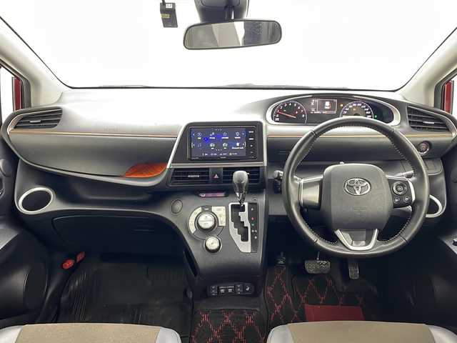 トヨタ シエンタ G クエロ 茨城県 2019(平31)年 5.1万km ブラックマイカ/センシュアルレッドマイカ ナビ　フルセグＴＶ　Bluetooth　バックモニター　両側電動スライドドア　トヨタセーフティセンス　レーンキープアシスト　ＬＥＤヘッドランプ　シートヒーター　ステアリングヒーター