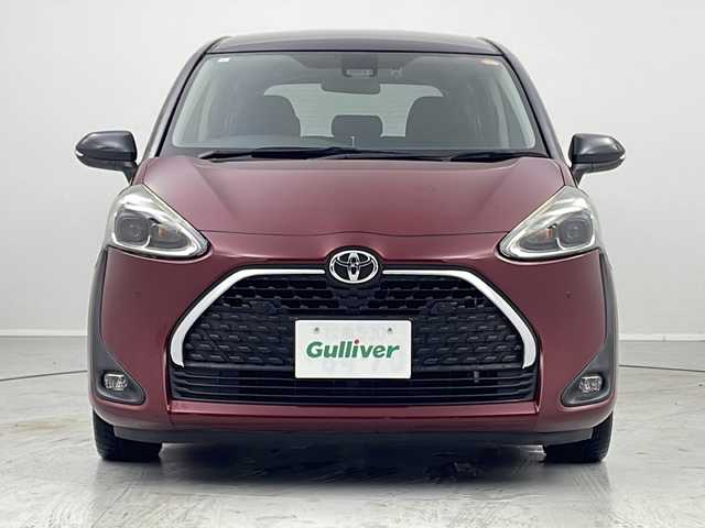 トヨタ シエンタ G クエロ 茨城県 2019(平31)年 5.1万km ブラックマイカ/センシュアルレッドマイカ ナビ　フルセグＴＶ　Bluetooth　バックモニター　両側電動スライドドア　トヨタセーフティセンス　レーンキープアシスト　ＬＥＤヘッドランプ　シートヒーター　ステアリングヒーター