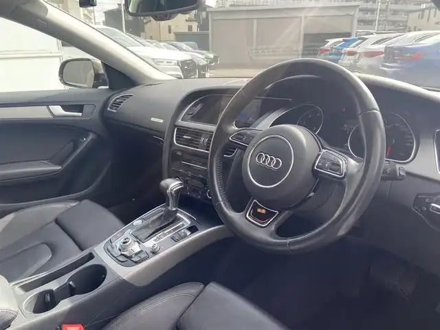 アウディ Ａ５ SB 2．0 TFSI クワトロ 栃木県 2014(平26)年 4.9万km ティークブラウンメタリック 社外18インチAW/社外ドラレコ/バックカメラ/純正ナビ/フルセグ /パワーシート/シートヒーター/黒革レザー/ETC/HID