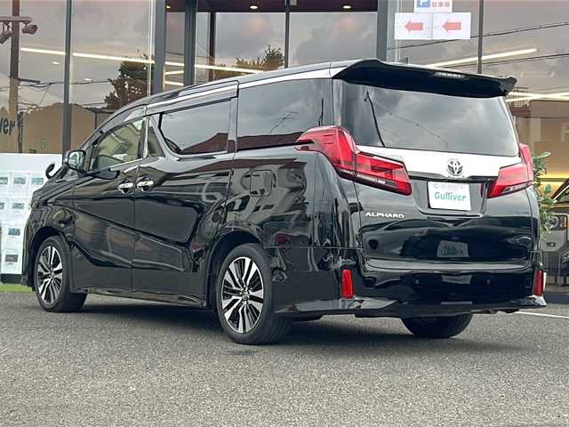 トヨタ アルファード S Cパッケージ 大阪府 2021(令3)年 4.4万km ブラック ワンオーナー/衝突軽減システム　/両側パワースライド　/レザーシート/パワーシート　/シートヒーター　/エアシート/メモリーシート　/純正ナビ　/12.1インチフリップダウンモニター/Bluetooth/CD/DVD　/バックカメラ　/レーダークルコン　/三眼ＬＥＤライト/オートライト/オートワイパー/電子パーキング/オートホールド/ステアリングスイッチ/ステアリングヒーター/ウッドコンビハンドル/リアロールサンシェード/オットマン/ETC2.0/ドライブレコーダー/スペアキー