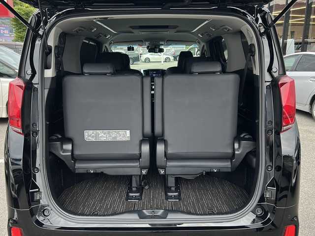 トヨタ アルファード S Cパッケージ 大阪府 2021(令3)年 4.4万km ブラック ワンオーナー/衝突軽減システム　/両側パワースライド　/レザーシート/パワーシート　/シートヒーター　/エアシート/メモリーシート　/純正ナビ　/12.1インチフリップダウンモニター/Bluetooth/CD/DVD　/バックカメラ　/レーダークルコン　/三眼ＬＥＤライト/オートライト/オートワイパー/電子パーキング/オートホールド/ステアリングスイッチ/ステアリングヒーター/ウッドコンビハンドル/リアロールサンシェード/オットマン/ETC2.0/ドライブレコーダー/スペアキー