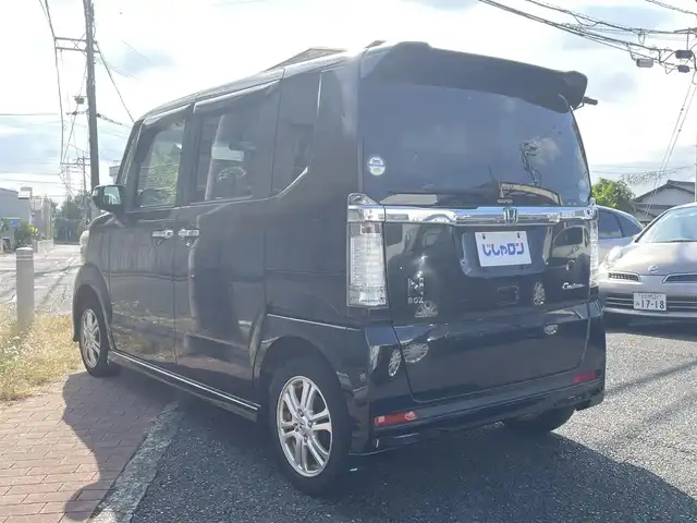 ホンダ Ｎ ＢＯＸ G Lパッケージ 福岡県 2012(平24)年 10万km クリスタルブラックパール (株)IDOMが運営する【じしゃロン八幡西店】の自社ローン専用車両になります。こちらは現金またはオートローンご利用時の価格です。自社ローンご希望の方は別途その旨お申付け下さい/スマートキー/純正ナビ/ワンセグ/バックカメラ/片側パワースライドドア/ウィンカーミラー/ドアバイザー