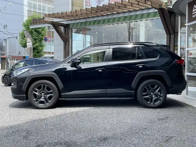トヨタ ＲＡＶ４ アドベンチャー 福島県 2020(令2)年 4.7万km アティチュードブラックマイカ 純正ディスプレイオーディオ/バックカメラ/フルセグTV/デジタルインナーミラー/前後ドライブレコーダー/オートハイビーム/レーンキープアシスト/レーダークルーズコントロール/パワーバックドア/ETC/USB端子/クリアランスソナー