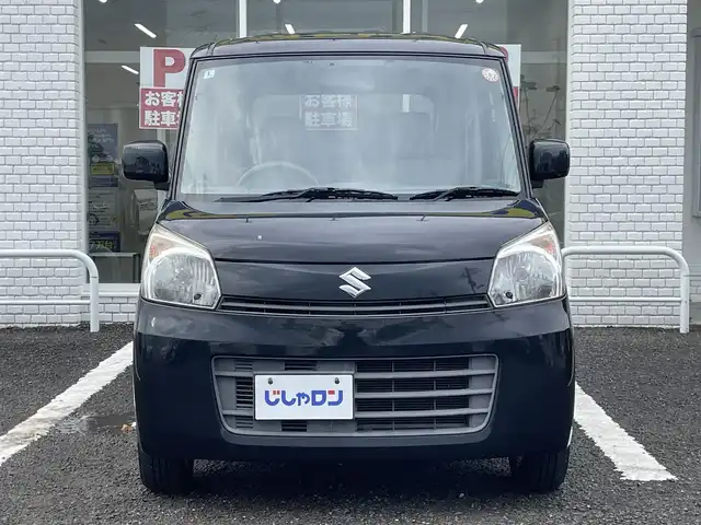 スズキ スペーシア G 徳島県 2014(平26)年 9.5万km ブルーイッシュブラックパール3 (株)IDOMが運営する【じしゃロン徳島店】の自社ローン対象車両になります。こちらは現金ご利用時の価格です。自社ローンご希望の方は別途その旨お申付け下さい。	/社外ナビ/ETC/フルセグTV/CD/DVD再生/Bluetooth/スマートキー/スペアキー×1