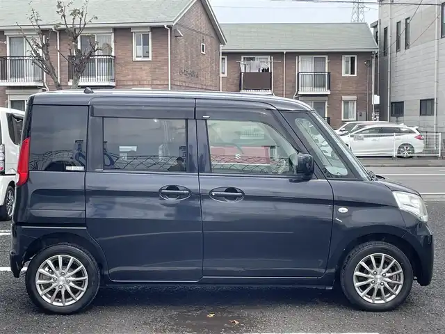 スズキ スペーシア G 徳島県 2014(平26)年 9.5万km ブルーイッシュブラックパール3 (株)IDOMが運営する【じしゃロン徳島店】の自社ローン対象車両になります。こちらは現金ご利用時の価格です。自社ローンご希望の方は別途その旨お申付け下さい。	/社外ナビ/ETC/フルセグTV/CD/DVD再生/Bluetooth/スマートキー/スペアキー×1