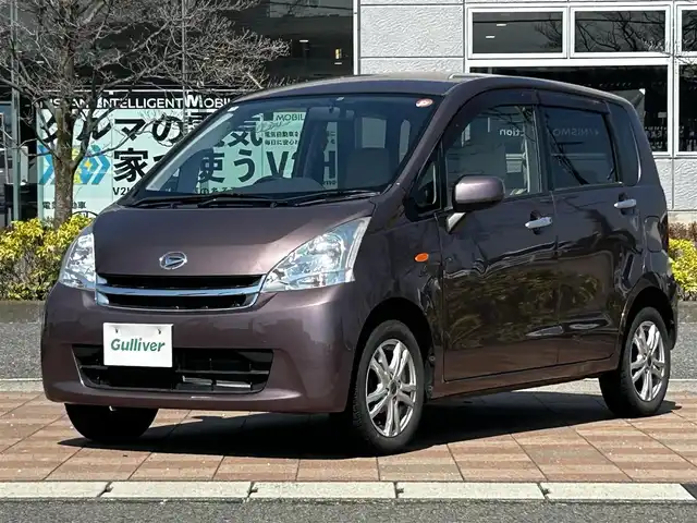 ダイハツ ムーヴ X リミテッド 福島県 2012(平24)年 8.6万km シルキーマルーンクリスタルメタリック 純正ナビゲーション/【CD/AUX/TV】/バックカメラ/純正フロアマット/純正ドアバイザー/社外アルミホイール/プッシュスタート/・スマートキー/アイドリングストップ/ヘッドライトレベライザー