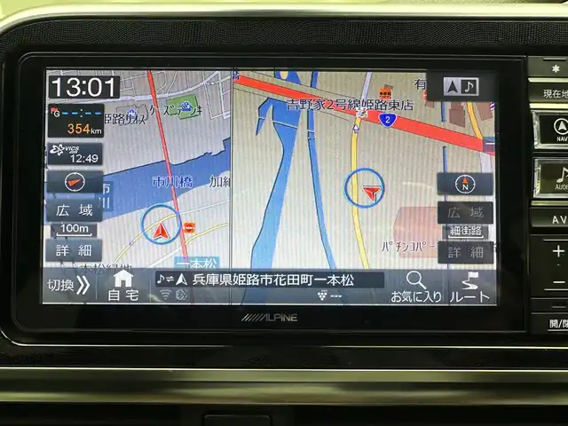 トヨタ シエンタ G クエロ 兵庫県 2017(平29)年 4.1万km クールボルドーガラスフレーク ・アルパインメモリナビ/（CD・DVD・SD・BT・フルセグTV）/・７WZ　/・アルパインフリップダウンモニター　/・トヨタセーフティーセンス　/・両側パワースライドドア　/・LTA　/・PCS　/・アイドリングストップ　/・バックカメラ　/・ビルトインETC　/・シートヒーター/・純正フロアマット/・純正ドアバイザー/・純正15インチAW/・オートハイビーム/・LEDヘッドライト/・フォグランプ/　