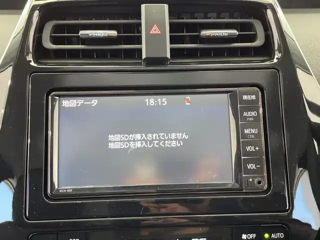 トヨタ プリウス Sツーリングセレクション 栃木県 2019(平31)年 1.8万km ホワイトパールクリスタルシャイン 純正ナビ/　(CD/DVD/Bluetooth/フルセグV)/バックカメラ/モデリスタ風エアロ/トヨタセーフティセンス/・プリクラッシュセーフティ/・レーントレーシングアシスト/・レーンディパーチャーアラート/・ロードサインアシスト/・レーダークルーズコントロール/・オートマチックハイビーム/・先行車発進アラーム/ETC/前後ドラレコ/前席シートヒーター/禁煙車/LEDヘッドライト/スマートキー/純正AW/純正フロアマット