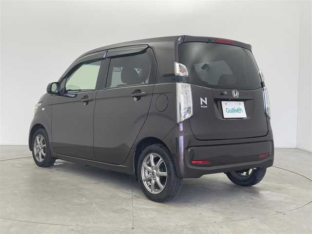 ホンダ Ｎ ＷＧＮ G ターボパッケージ 滋賀県 2015(平27)年 4.5万km プレミアムディープモカパール 純正ナビ（ＣＤ　ＤＶＤ　ｂｌｕｅｔｏｏｔｈ）/ワンセグTV/バックカメラ　/ＥＴＣ　/社外前後ドラレコ（ZDR０１６）　/ＣＴＢＡ（シティブレーキアクティブシステム）　/社外１４インチＡＷ　/スマートキー/プッシュスタート　/オートライト　/横滑防止装置　/純正マット・バイザー/サイド・カーテンエアバッグ/スペアキー