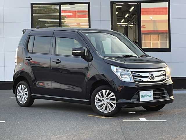 マツダ フレア HS 山口県 2015(平27)年 4万km ブルーイッシュブラックパール3 ECLIPSE　社外ナビ【AVN135M】/・ワンセグテレビ/・AM/FM/・CD/・外部入力/・USB/ETC/ドライブレコーダー/シートヒーター/シガーソケット/スマートキー・プッシュスタート/オートライト/ドアバイザー/純正フロアマット/14インチ純正アルミホイール/アイドリングストップ/衝突被害軽減システム/横滑り防止装置/レーンアシスト/盗難防止装置