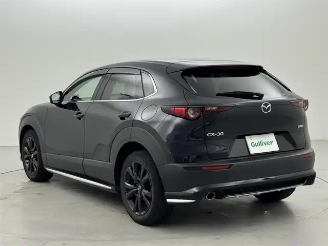 マツダ ＣＸ－３０ 20S ブラックトーンED 福岡県 2022(令4)年 4万km ジェットブラックマイカ ワンオーナー　/純正エアロ　/純正１０．２５型ナビ／フルセグＴＶ　/全方位カメラ　/ＥＴＣ　/前後ドラレコ　/レーダークルコン　/コーナーセンサー　/衝突被害軽減ブレーキ　/レーンキープ　/ＢＳＭ　/パドルシフト　/パワーバックドア　/LEDヘッドライト　/純正１８インチアルミホイール