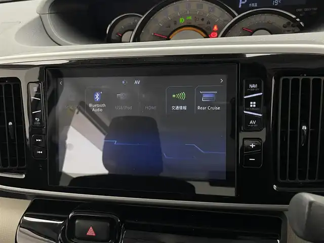 ダイハツ ムーヴ キャンバス G ブラックインテリア リミテッド SAⅢ 愛知県 2018(平30)年 4.2万km パールホワイトⅢ/スムースグレーマイカメタリック 2トーン 純正８型ナビ　全方位カメラ　ＨＤＭＩ　禁煙　両側パワスラ　Ｂｌｕｅｔｏｏｔｈ　フルセグ　ＤＶＤ　スマートアシストIII　衝突軽減　車線逸脱　ＬＥＤオートライト　ＥＴＣ　アイドリングストップ　スマートキー