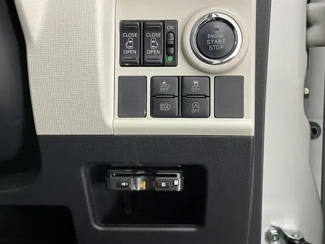 ダイハツ ムーヴ キャンバス G ブラックインテリア リミテッド SAⅢ 愛知県 2018(平30)年 4.2万km パールホワイトⅢ/スムースグレーマイカメタリック 2トーン 純正８型ナビ　全方位カメラ　ＨＤＭＩ　禁煙　両側パワスラ　Ｂｌｕｅｔｏｏｔｈ　フルセグ　ＤＶＤ　スマートアシストIII　衝突軽減　車線逸脱　ＬＥＤオートライト　ＥＴＣ　アイドリングストップ　スマートキー