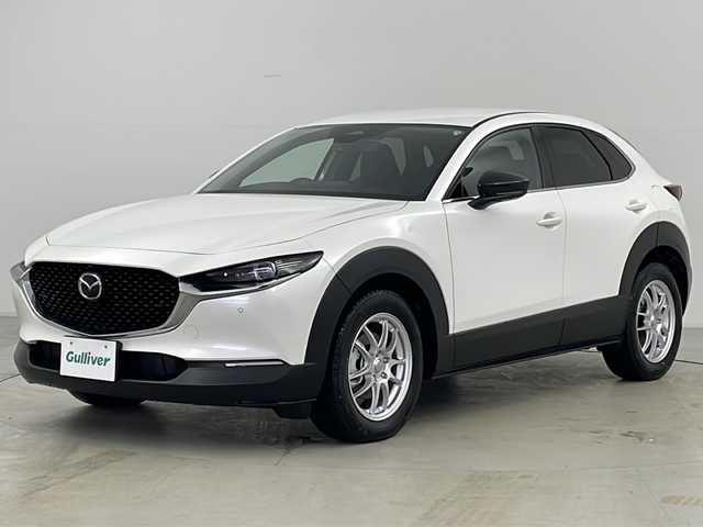 マツダ ＣＸ－３０ 20S ブラックトーンED 道央・札幌 2024(令6)年 0.2万km スノーフレイクホワイトパールマイカ ・4WD/・ワンオーナー/・純正ディスプレイオーディオナビ＆TV＆BT/・全方位カメラ/・衝突軽減ブレーキ/・AT誤発進抑制制御/・ディスタンススピードアラート/・交通標識認識システム/・前後側方接近車両検知/・車線逸脱警報/・ブラインドスポットモニター/・レーンキープアシスト/・D席パワーシート/・前席シートヒーター/・ドアミラーヒーター/・オートマチックハイビーム/・オートライト/・LEDヘッドライト/・パドルシフト