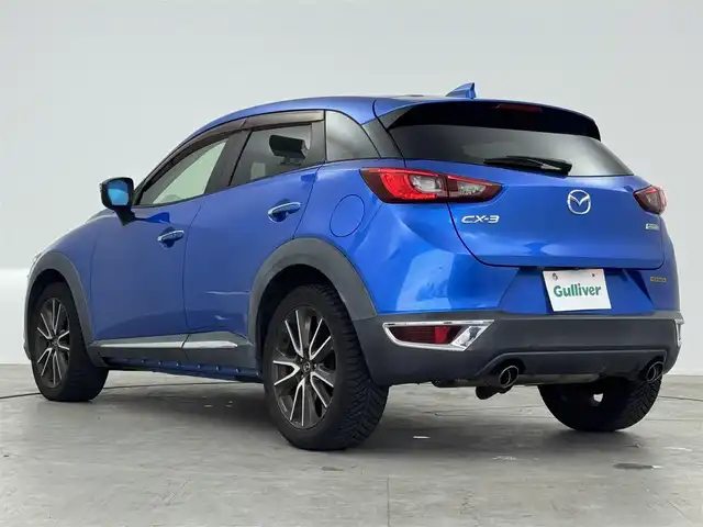 マツダ ＣＸ－３ XD ツーリング Lパッケージ 愛知県 2015(平27)年 8.1万km ダイナミックブルーマイカ ・純正ナビ/CD DVD　Bluetooth　フルセグTV/・前席シートヒータ/・ハーフレザーシート/・純正１８インチアルミ/・ドラレコ前後/・純正アルミ/・田格ミラー/・バックカメラ/・スペアキー１本