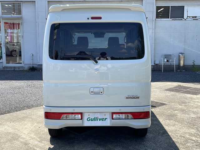 スズキ エブリィ ワゴン PZターボ ハイルーフ 千葉県 2024(令6)年 1万km パールホワイト ディスプレイオーディオ　バックカメラ　デュアルカメラブレーキサポート　パワースライドドア　オーバーヘッドルーフシェルフ　ハイルーフ　ＬＥＤライト　クリアランスソナー スマートキー レーンアシスト