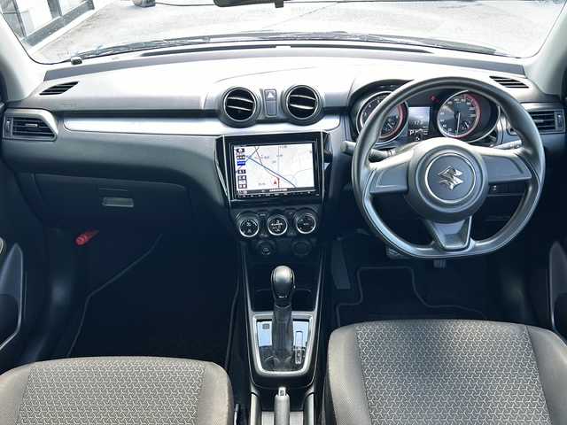 スズキ スイフト XG LTD 山形県 2019(令1)年 3.9万km スピーディーブルーM 禁煙車/4WD/横滑り防止装置/純正ナビ/（Bluetooth/CD/DVD/フルセグ)/バックカメラ/DN席シートヒーター/ビルトインETC/社外AW/純正フロアマット/社外AWスタッドレス(175/65/R14・6mm)4本積載/電動格納ミラー/スマートキー/ドアバイザー/記録簿/取扱説明書