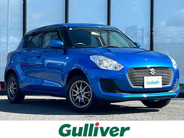 スズキ スイフト XG LTD 山形県 2019(令1)年 3.9万km スピーディーブルーM 禁煙車/4WD/横滑り防止装置/純正ナビ/（Bluetooth/CD/DVD/フルセグ)/バックカメラ/DN席シートヒーター/ビルトインETC/社外AW/純正フロアマット/社外AWスタッドレス(175/65/R14・6mm)4本積載/電動格納ミラー/スマートキー/ドアバイザー/記録簿/取扱説明書