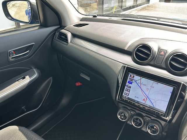 スズキ スイフト XG LTD 山形県 2019(令1)年 3.9万km スピーディーブルーM 禁煙車/4WD/横滑り防止装置/純正ナビ/（Bluetooth/CD/DVD/フルセグ)/バックカメラ/DN席シートヒーター/ビルトインETC/社外AW/純正フロアマット/社外AWスタッドレス(175/65/R14・6mm)4本積載/電動格納ミラー/スマートキー/ドアバイザー/記録簿/取扱説明書