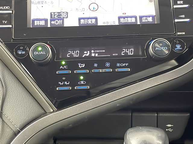 トヨタ カムリ WS 埼玉県 2019(令1)年 4.9万km アティチュードブラックマイカ/プラチナホワイトパールマイカ 純正SDナビ/バックカメラ/トヨタセーフティセンス/純正ドライブレコーダー/ビルトインETC/ハーフレザーシート/パワーシート/LEDヘッドライト/オートマチックハイビーム/純正フロアマット/純正アルミホイール/スマートキー/スペアキー/フルセグテレビ/禁煙車
