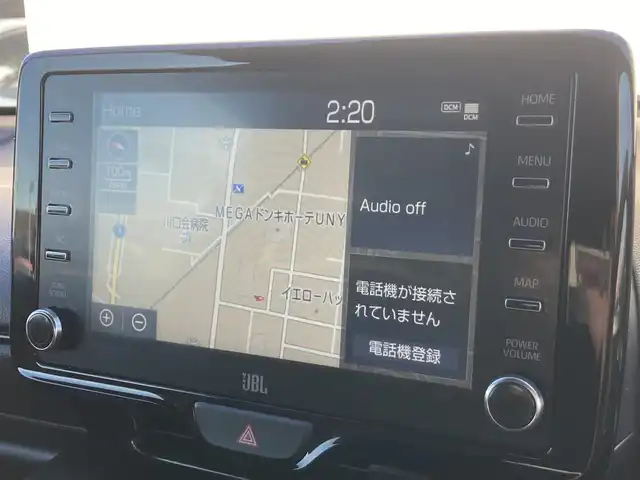 トヨタ ＧＲヤリス RZ ハイパフォーマンス 静岡県 2022(令4)年 2.6万km プラチナホワイトパールマイカ Toyota Safety Sense/純正8インチナビ/　AM FM Bluetooth USB/バックモニター/LEDオートヘッドランプ/レーダークルーズコントロール/ハーフレザーシート/シートヒーター(前席)/ステアリングヒーター/社外18インチアルミホイール/ターボ/6速MT/JBLプレミアムサウンド/ビルトインETC