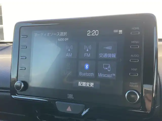 トヨタ ＧＲヤリス RZ ハイパフォーマンス 静岡県 2022(令4)年 2.6万km プラチナホワイトパールマイカ Toyota Safety Sense/純正8インチナビ/　AM FM Bluetooth USB/バックモニター/LEDオートヘッドランプ/レーダークルーズコントロール/ハーフレザーシート/シートヒーター(前席)/ステアリングヒーター/社外18インチアルミホイール/ターボ/6速MT/JBLプレミアムサウンド/ビルトインETC