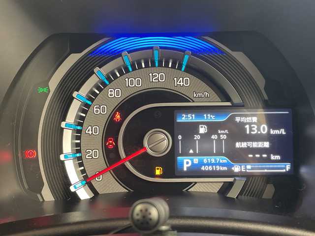 スズキ ハスラー HYBRID X ターボ 群馬県 2020(令2)年 4.1万km デニムブルー ガンメタリック 2トーン 禁煙車　純正８インチメモリナビ　レーダークルーズコントロール　ブレーキサポート　パーキングセンサー　フォグランプ　LEDライト　オートライト　ステアリングスイッチ　シートヒーター　プッシュスタート