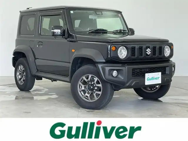 スズキ ジムニー シエラ JC 富山県 2023(令5)年 0.6万km ブルーイッシュブラックパール3 社外ナビ/（ＣＤ／Ｂｌｕｅｔｏｏｔｈ）/バックカメラ/クルーズコントロール/シートヒーター/衝突被害軽減システム/レーンアシスト/ダウンヒルアシストコントロール/アイドリングストップ/横滑り防止システム/純正ドアバイザー/純正アルミホイール/電動格納ミラー