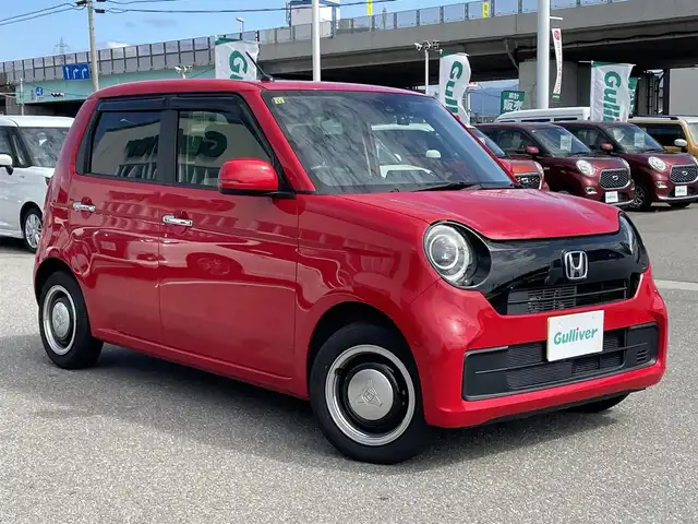 ホンダ Ｎ ＯＮＥ オリジナル 石川県 2020(令2)年 0.7万km フレームレッド 純正ディスプレイオーディオ/ワンセグTV/バックカメラ/LEDヘッドライト/ETC/ドライブレコーダー/ホンダセンシング/レーダークルーズ/専用ホイール/スマートキー/プッシュスタート/電動ミラー/保証書/スペアキー