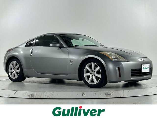 日産 フェアレディ Ｚ 佐賀県 2002(平14)年 12.1万km スパークリングシルバー 純正ナビ/CD/DVD/社外7インチナビ/パワーステアリング/パワーウィンドウ/オートエアコン/ドライブレコーダー/ETC/レーダー探知機/純正フロアマット/純正アルミホイール/ABS/Wエアバック/LEDヘッドライト/ステアリングスイッチ/TCS