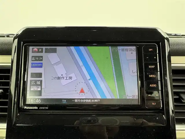 スズキ クロスビー HYBRID MX 愛知県 2018(平30)年 5.1万km スーパーブラックパール 3トーンコーディネート スズキ純正パナソニック製7インチメモリナビ/　・CD/DVD/BT/フルセグ/ステアリングリモコン/パドルシフト/MTモード/デュアルセンサーブレーキサポート/　・衝突軽減システム/全方位カメラ/レーンキープアシスト/ウォークスルー/フルフラットシート/純正フロアマット/エアバック/　・運転席/助手席/サイド/カーテン/スマートキー/スペアキー