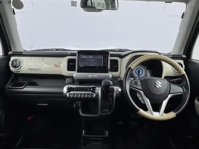 スズキ クロスビー HYBRID MX 愛知県 2018(平30)年 5.1万km スーパーブラックパール 3トーンコーディネート スズキ純正パナソニック製7インチメモリナビ/　・CD/DVD/BT/フルセグ/ステアリングリモコン/パドルシフト/MTモード/デュアルセンサーブレーキサポート/　・衝突軽減システム/全方位カメラ/レーンキープアシスト/ウォークスルー/フルフラットシート/純正フロアマット/エアバック/　・運転席/助手席/サイド/カーテン/スマートキー/スペアキー