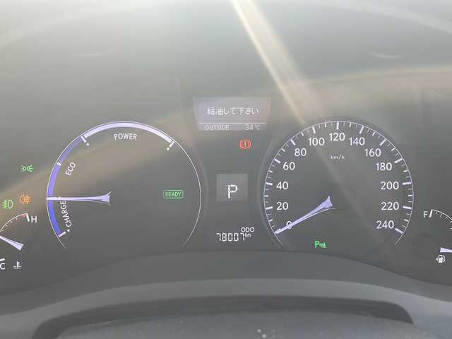 レクサス ＲＸ 450h 山梨県 2012(平24)年 7.8万km ホワイトパールクリスタルシャイン 純正ナビ　/バックカメラ　/ＥＴＣ　/フルセグ　/カラーヘッドアップディスプレイ　/パワーシート　/クリアランスソナー　/前席パワーシート　/電動リヤゲート　/Ｂｌｕｅｔｏｏｔｈ接続/オートライト　/オートエアコン