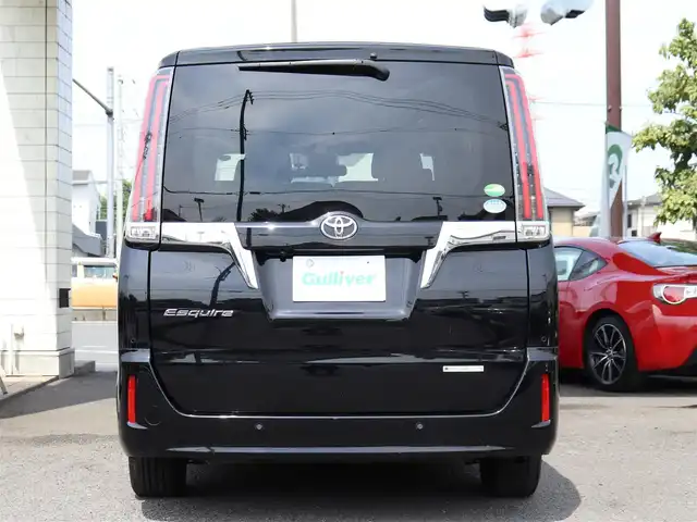 トヨタ エスクァイア Gi 神奈川県 2019(令1)年 4.6万km ブラック ワンオーナー /SDナビゲーションシステム/パノラミックライブサウンドシステム/フルセグテレビ/バックカメラ/ドラレコ前後/フリップダウンモニター/アイドリングストップ/クルーズコントロール/プッシュスタート/両側パワースライドドア/ナノイー付左右独立温度調整オートエアコン/ETC /快適温熱シート(運転席/助手席)/保証書/取説