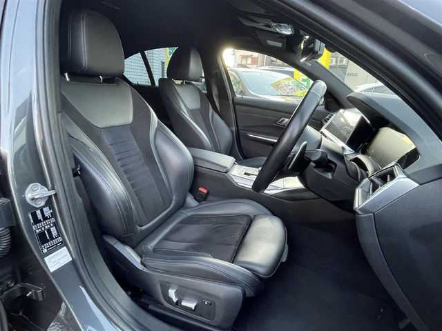 ＢＭＷ ３１８ｉ Mスポーツ 愛知県 2021(令3)年 4.8万km ミネラルグレー /禁煙車//純正メーカーナビ//ミラーリング機能有//バックカメラ//全周囲カメラ//コーナーセンサー//ハーフレザーシート//前席パワーシート//運転席シートメモリ機能//シートヒーター//社外エアロ（マクストンデザイン）//前後フォグランプ//アダプティブクルーズコントロール//オートエアコン//オートライト//オートハイビーム//保証書//取扱説明書//スペアキー