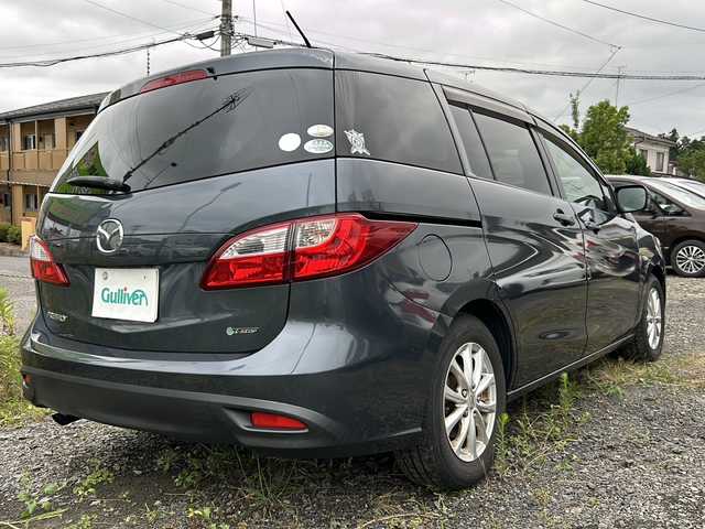 マツダ プレマシー 20E 福島県 2010(平22)年 11.2万km メトロポリタングレーマイカ 禁煙車/純正オーディオ(AM/FM/CD)/両側イージークローザードア/純正ドアバイザー/純正フロアマット/電動格納ミラー/純正鉄チンホイール付き冬タイヤ車載