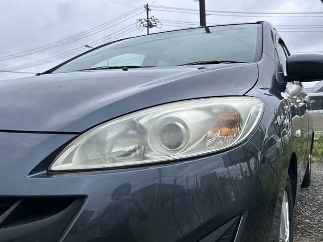 マツダ プレマシー 20E 福島県 2010(平22)年 11.2万km メトロポリタングレーマイカ 禁煙車/純正オーディオ(AM/FM/CD)/両側イージークローザードア/純正ドアバイザー/純正フロアマット/電動格納ミラー/純正鉄チンホイール付き冬タイヤ車載