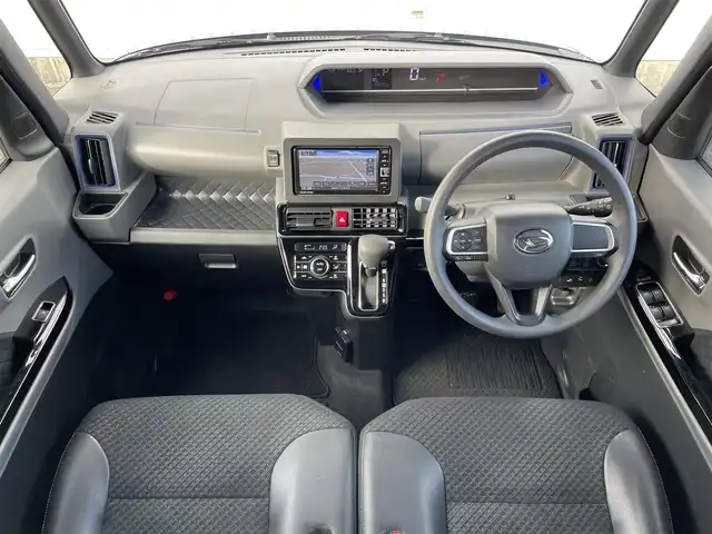 ダイハツ タント カスタム X セレクション 福岡県 2020(令2)年 5.6万km パールブラック スマートアシスト/純正ナビ（ＮＭＺＫ－Ｗ７０Ｄ）/フルセグTV/CD/DVD/BT/SD/AM/FM/バックカメラ/両側パワースライドドア/ハーフレザー/ナビ連動前後ドラレコ/シートヒーター/ステアリングリモコン/スマートキー/純正アルミ/純正マット/スペアキー/保証書