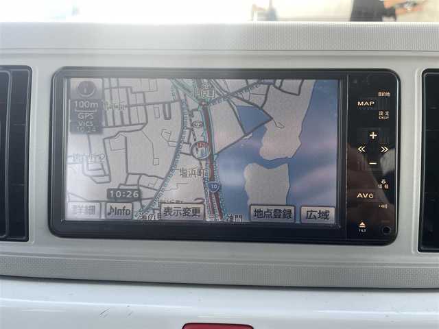 ダイハツ ミラ トコット X SA Ⅲ 宮崎県 2018(平30)年 3.6万km パールホワイトⅢ 純正ナビゲーション/　AM FM CD HDD/バックカメラ/衝突軽減ブレーキ/オートハイビーム/レーンキープアシスト/スマートキー/プッシュスタート/アイドリングストップ