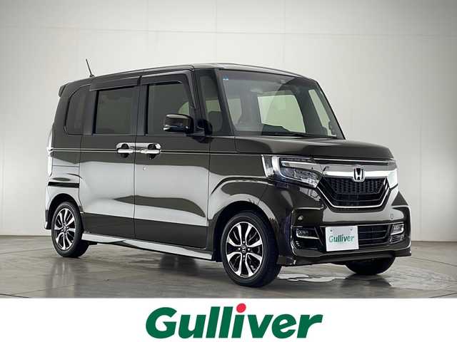 ホンダ Ｎ ＢＯＸ カスタム G L ホンダセンシング 宮崎県 2019(令1)年 2.3万km プレミアムグラマラスブロンズP 禁煙車/ホンダセンシング/純正8型ナビTV/（VXU-195NBi/CD/DVD/Bluetooth/フルセグTV)/純正バックカメラ/純正ビルトインETC/純正ドライブレコーダー/純正LEDオートライト/純正LEDフォグ/純正14インチアルミ/純正フロアマット/左側電動スライドドア/アダプティブクルーズコントロール/レーンディパーチャーアラート/クリアランスソナー/オートエアコン（プラズマクラスター）/スマートキー/プッシュエンジンスタート/新車時保証書/取扱い説明書