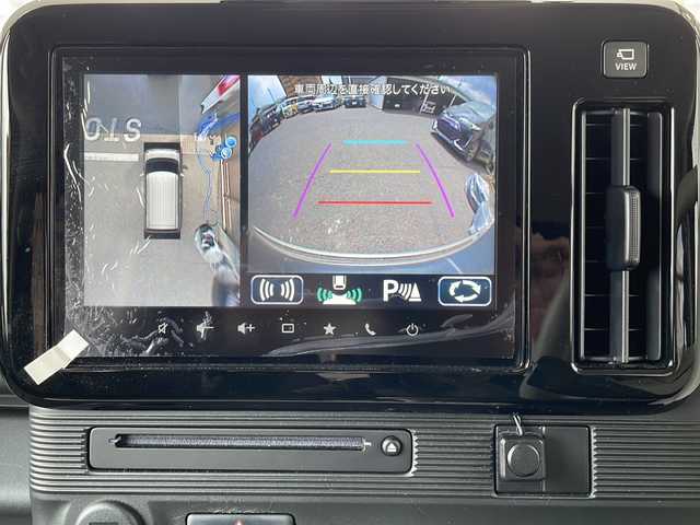 スズキ ワゴンＲ スマイル HYBRID S リミテッド 山形県 2024(令6)年 1.1万km グレーⅡ ・ワンオーナー/・純正9インチナビ/フルセグ/CD/DVD/Bluetooth/　AndroidAuto/AppleCarPlay/・ビルトインETC/・全方位カメラ/・衝突被害軽減ブレーキ/・レーンキープアシスト/・後方クリアランスソナー/・LEDヘッドライト/・オートライト/・横滑り防止装置/・両側ワンタッチパワースライドドア/・ステアリングスイッチ/・D席シートヒーター/・純正ラバーマット/・純正ホイールキャップ/・スタッドレスタイヤ車載/・スペアキー1本/・保証書/・取扱説明書