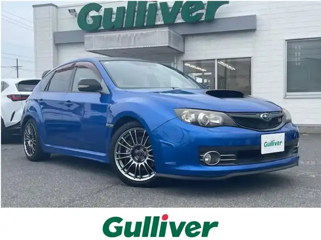 スバル インプレッサ ＷＲＸ 三重県 2007(平19)年 13.6万km WRブルーマイカ 4WD/ターボ/社外HDDナビ/フルセグTV/【CD/DVD/MSV】/ETC/245/40R18インチ純正AW/プッシュスタート/スマートキー/純正フロアマット