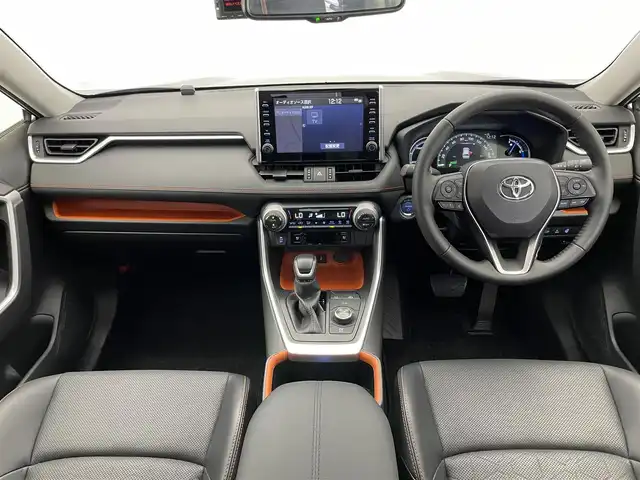 トヨタ ＲＡＶ４ ハイブリッド アドベンチャー 愛知県 2022(令4)年 2.6万km グレーメタリック 純正９型ディスプレイナビ　フルセグＴＶ　全方位カメラ　電動リアゲート　セーフティセンス　衝突軽減　追従クルコン　ＬＥＤオートライト　コーナーセンサー　黒革　シートヒーター　エアシート　ルーフレール　前後ドラレコ　ETC2.0　オートハイビーム　プッシュスタート　禁煙車